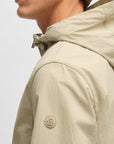 Blouson déperlant BOSS beige pour homme | Georgespaul
