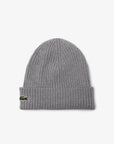 Bonnet Lacoste gris unisexe en laine | Georgespaul