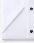 Chemise OLYMP blanche en coton pour homme | Georgespaul