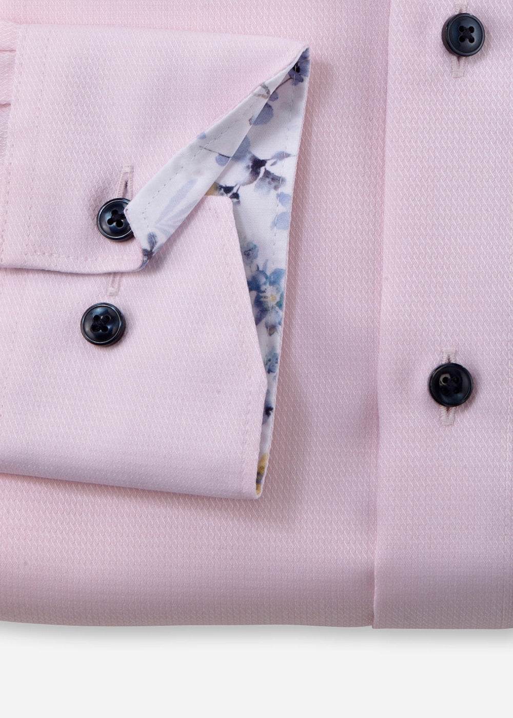 Chemise OLYMP coupe droite rose pour homme | Georgespaul