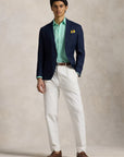 Chemise Ralph Lauren verte en lin pour homme | Georgespaul