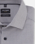 Chemise à motifs OLYMP beige pour homme | Georgespaul