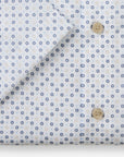 Chemise à motifs OLYMP bleue pour homme | Georgespaul