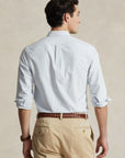Chemise rayée Ralph Lauren bleue pour homme | Georgespaul