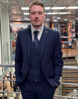 Costume 3 pièces Corneliani marine pour homme | Georgespaul