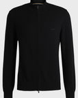 Gilet BOSS noir en coton pour homme | Georgespaul