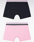 Lot de 2 boxers Eden Park rose pour homme | Georgespaul