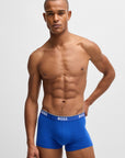 Lot de 3 boxers BOSS bleus pour homme | Georgespaul