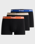 Lot de 3 boxers BOSS noirs pour homme | Georgespaul