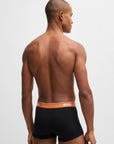 Lot de 3 boxers BOSS noirs pour homme | Georgespaul
