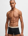 Lot de 3 boxers BOSS noirs pour homme | Georgespaul