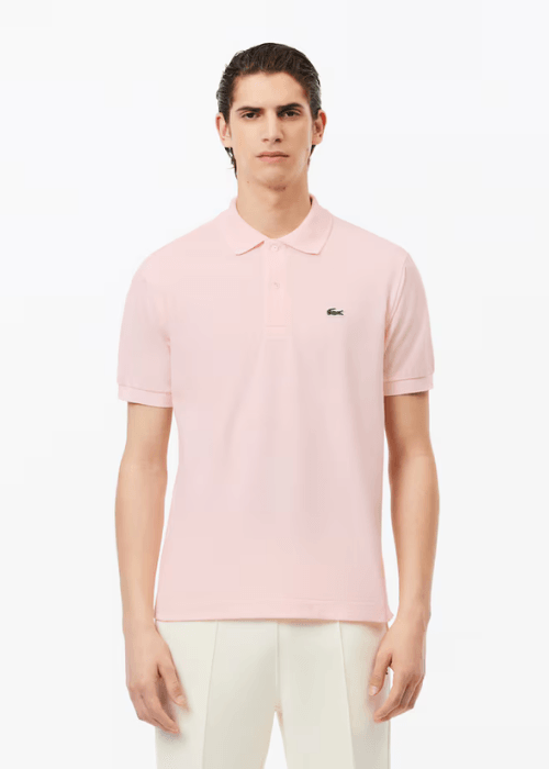 Polo lacoste rose clair hotsell