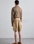 Polo manches longues Ralph Lauren marron pour homme | Georgespaul