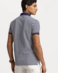 Polo marinière Ralph Lauren marine pour homme | Georgespaul
