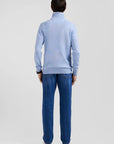 Pull camionneur Eden Park bleu pour homme | Georgespaul