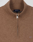 Pull camionneur Eden Park marron pour homme | Georgespaul