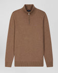 Pull camionneur Eden Park marron pour homme | Georgespaul