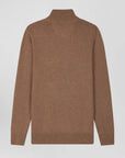 Pull camionneur Eden Park marron pour homme | Georgespaul