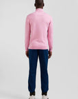 Pull camionneur Eden Park rose pour homme | Georgespaul