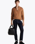 Pull camionneur Tommy Hilfiger marron pour homme | Georgespaul
