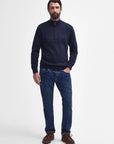 Pull camionneur Barbour marine pour homme | Georgespaul