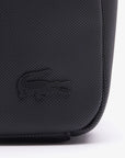 Sacoche homme Lacoste noire | Georgespaul
