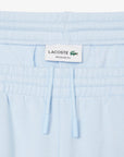 Short Lacoste bleu en molleton pour homme | Georgespaul