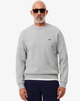 Sweat Lacoste gris pour homme | Georgespaul