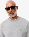 Sweat Lacoste gris pour homme | Georgespaul
