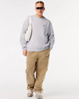 Sweat Lacoste gris pour homme | Georgespaul