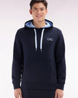 Sweat à capuche Eden Park marine pour homme | Georgespaul