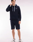 Sweat à capuche Eden Park marine pour homme | Georgespaul