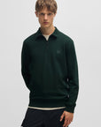 Sweat camionneur BOSS vert foncé pour homme | Georgespaul