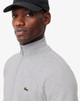 Sweat zippé homme Lacoste gris | Georgespaul