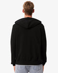 Sweat zippé à capuche homme Lacoste noir | Georgespaul