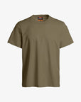 T-Shirt Parajumpers kaki en coton pour homme | Georgespaul