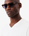 T-shirt Lacoste blanc pour homme | Georgespaul