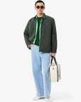 T-shirt homme Lacoste vert foncé | Georgespaul