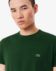 T-shirt homme Lacoste vert foncé | Georgespaul