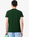 T-shirt homme Lacoste vert foncé | Georgespaul