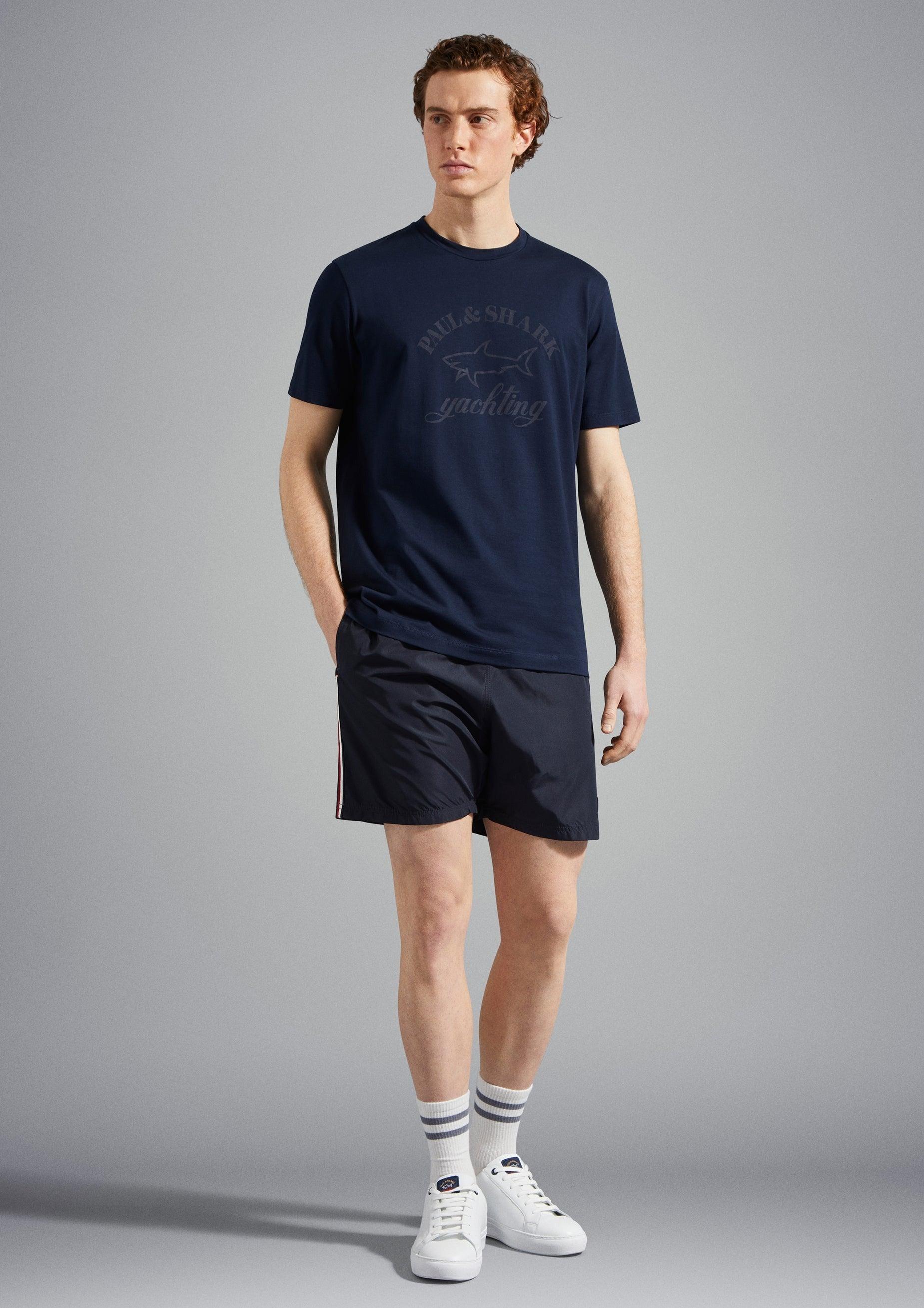 T-shirt Paul & Shark marine - Georgespaul