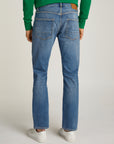 Jean droit Tommy Hilfiger bleu pour homme | Georgespaul