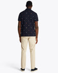 Polo à motifs Tommy Hilfiger marine pour homme | Georgespaul