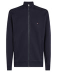 Sweat zippé Tommy Hilfiger marine pour homme | Georgespaul