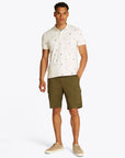 Polo à motifs Tommy Hilfiger beige pour homme | Georgespaul