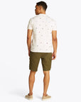 Polo à motifs Tommy Hilfiger beige pour homme | Georgespaul