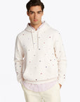 Sweat à capuche à motifs Tommy Hilfiger beige pour homme | Georgespaul