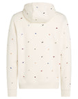Sweat à capuche à motifs Tommy Hilfiger beige pour homme | Georgespaul