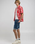 bermuda-replay-homme-bleu-profil