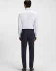chemise-boss-homme-bleue-dos